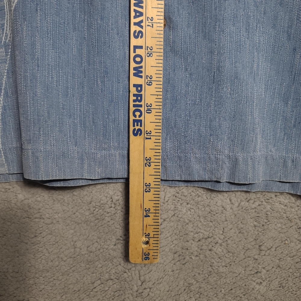 Tommy Bahama Blue Casual Lightweight Shirt - Picture 7 of 9